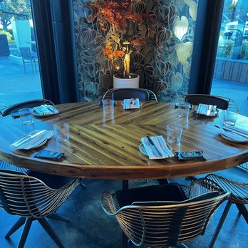 BoujieMana - Solid 2" thick wooden tables. - Mediterranean Near Me - San Diego, California BoujieMana - Solid 2" thick wooden tables. - Mediterranean Near Me - San Diego, California