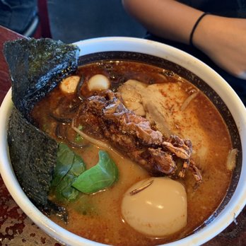 Ramen Parlor - Lobster Garlic Miso ramen - Ramen Near Me - San Mateo, California