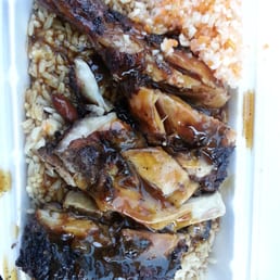 Jerk chicken lunch combo - $6.15