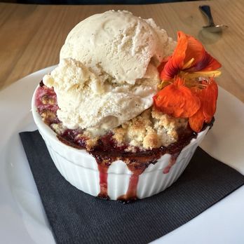 The Well and Table - GF plum cobbler - Cocktail Bars Near Me - Issaquah, Washington The Well and Table - GF plum cobbler - Cocktail Bars Near Me - Issaquah, Washington