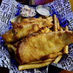 Wedgwood Public House - $12 fish an chips Fridays noon-5pm.