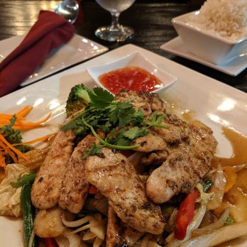 Thai Station Restaurant - Grilled chicken, Thai style. Delicious! - Thai Near Me - Indianapolis, Indiana