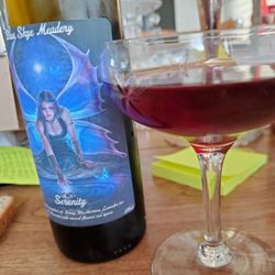 Blue Skye Meadery - Serenity... delicious blackberry mead!