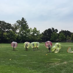 Eagle Park Pool - Spacious field great for bubble soccer