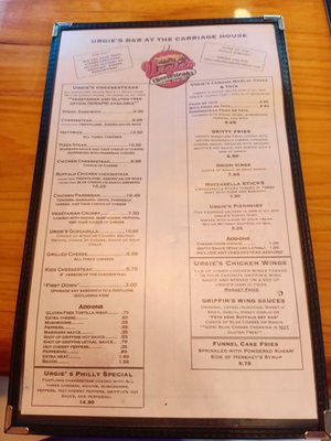 Menu photo 3 Urgie's Cheesesteak Harrisonburg, VA Menu photo 3 Urgie's Cheesesteak Harrisonburg, VA