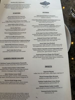 Menu photo 1 Ironwood Laguna Hills, CA