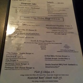 Smith & Kings - Menu - Cocktail Bars Near Me - Honolulu, Hawaii
