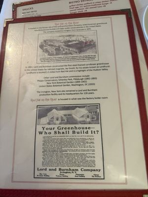 Menu photo 2 Red Hat on the River Irvington, NY