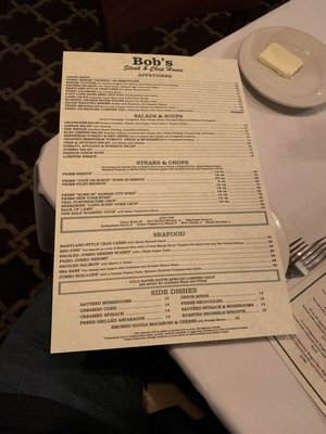 Menu photo 5 Bob's Steak & Chop House Dallas, TX Menu photo 5 Bob's Steak & Chop House Dallas, TX