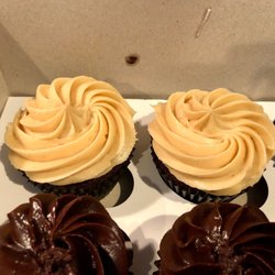 Lavender Moon Cupcakery - Devils Food Peanut Butter Mousse