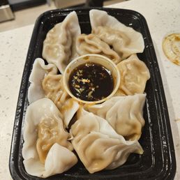 Steamed Dumplings. Sooooooo good.