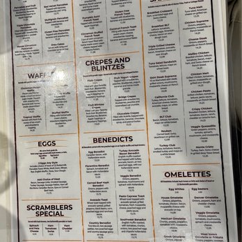 Cinnamon Pancake House - Breakfast menu - Breakfast & Brunch Near Me - South Elgin, Illinois
