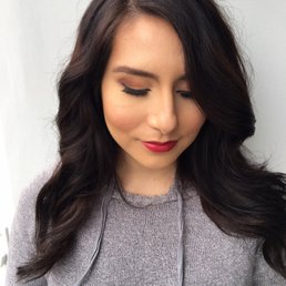 Glamorous hair do & makeup done by yours truly CORIN Glamorous hair do & makeup done by yours truly CORIN