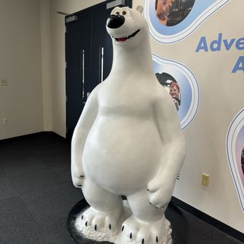 Adventure Science Center - Polar bear statue from theatre show "Polaris" showing here - Museums Near Me - Nashville, Tennessee