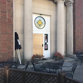 Trackside Station - the entrance to the station - American Near Me - Rockland, Maine