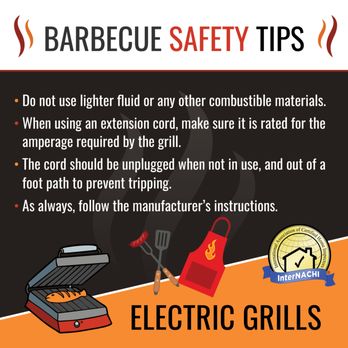 Gladiator Inspections - BBQ Safety Tips for Electric - Home Inspectors Near Me Gladiator Inspections - BBQ Safety Tips for Electric - Home Inspectors Near Me