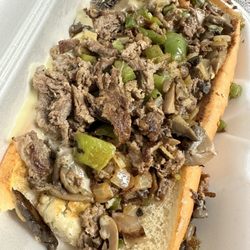 Leo's Coney Island - Philly steak sandwich.