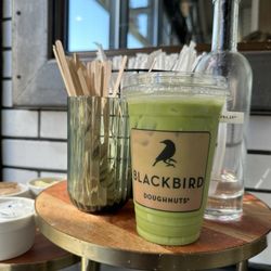 Blackbird Doughnuts - Fenway - Matcha latte