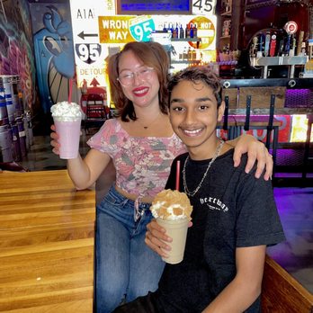 Brgr Stop - Strawberry and cinnamon toast shakes - American Near Me - Fort Lauderdale, Florida