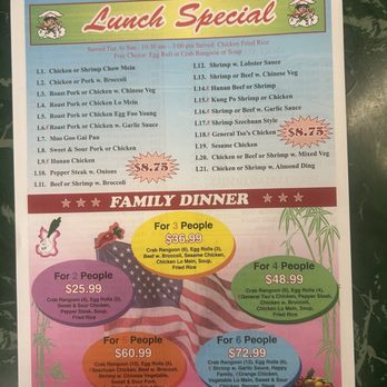 Happy Wok - Menu - Chinese Near Me - House Springs, Missouri