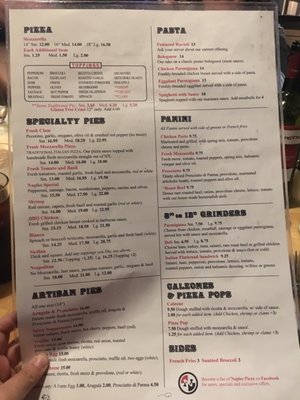 Menu photo 7 Naples Pizza Farmington, CT Menu photo 7 Naples Pizza Farmington, CT