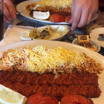 Kolbeh Kabob - Ground chicken with green bean and fried onion rice! - Persian/Iranian Near Me - Orangevale, California Kolbeh Kabob - Ground chicken with green bean and fried onion rice! - Persian/Iranian Near Me - Orangevale, California