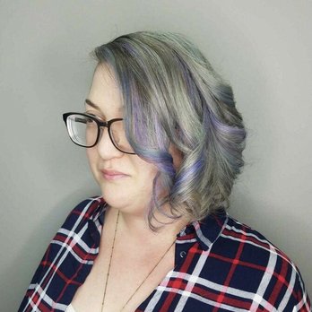 Sessions Salon - First foray into fun colors- Tinneke hooked me up with lavender that faded (as we planned) into a cool silver. - Hair Salons Near Me - Alameda, California Sessions Salon - First foray into fun colors- Tinneke hooked me up with lavender that faded (as we planned) into a cool silver. - Hair Salons Near Me - Alameda, California