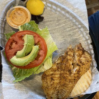 Indialantic Seafood Company - Grouper sandwich - Seafood Markets Near Me - Indialantic, Florida Indialantic Seafood Company - Grouper sandwich - Seafood Markets Near Me - Indialantic, Florida