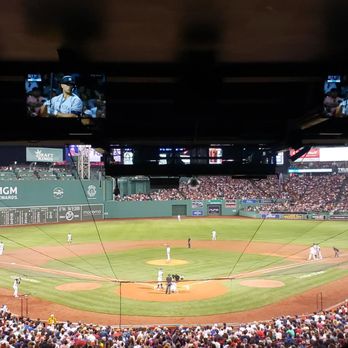 Fenway Park - Grandstand 21 Row 16 Seat 3 - Stadiums & Arenas Near Me - Boston, Massachusetts