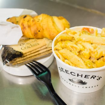 Beecher's Handmade Cheese - 8oz mariachi mac and cheese, crackas, and a breadzel = $10.50 - Cheese Shops Near Me - Seattle, Washington Beecher's Handmade Cheese - 8oz mariachi mac and cheese, crackas, and a breadzel = $10.50 - Cheese Shops Near Me - Seattle, Washington