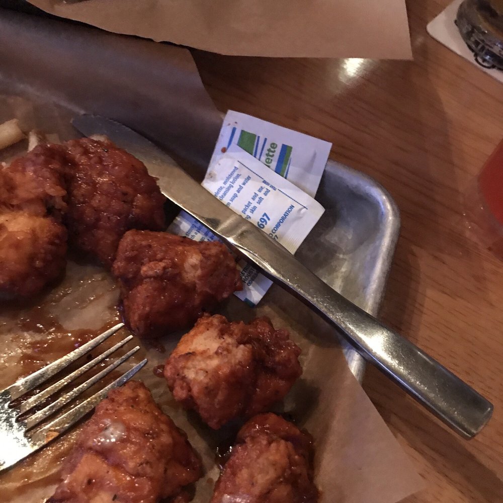 Twin Peaks - I didn't finish these as they were hard, cold and not very safe to eat when they're cold - Sports Bars Near Me - Broomfield, Colorado Twin Peaks - I didn't finish these as they were hard, cold and not very safe to eat when they're cold - Sports Bars Near Me - Broomfield, Colorado
