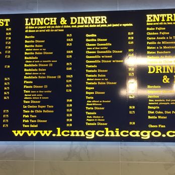 La Cocina - Menu - Mexican Near Me - Chicago, Illinois