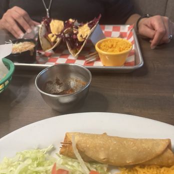 Pepe's Mexican Restaurant - Fish tacos (tilapia) with Spanish rice - Mexican Near Me - Richmond, Virginia Pepe's Mexican Restaurant - Fish tacos (tilapia) with Spanish rice - Mexican Near Me - Richmond, Virginia