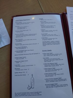 Menu photo 2 Amel's Restaurant Pittsburgh, PA