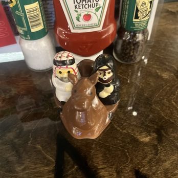 Pita Fresh Express - Their cute S & P shakers!! - Mediterranean Near Me - Brandon, Florida