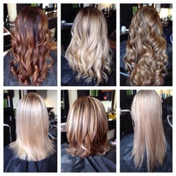 Hair By Dannielle Wright - Just a few examples of beautiful foils, baylayages and colors I've done