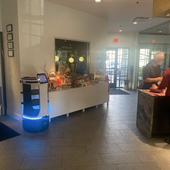 Blue Bamboo - Lobby/entrance  they also have a chocolatier maker there. - Comfort Food Near Me - Jacksonville, Florida