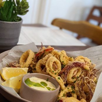 Eva Boston - Fried Calamari - New American Near Me - Boston, Massachusetts