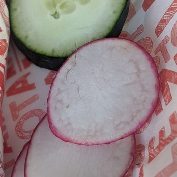 Desvelados - I flipped over a piece of radish and guess what I found? - Mexican Near Me - Glendale, California