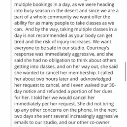 The owner's sexist reply to my initial review in which he stands by his unethical business practices. The owner's sexist reply to my initial review in which he stands by his unethical business practices.