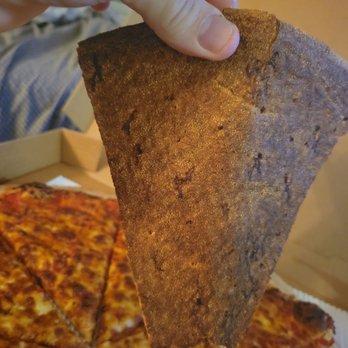 DC Slices - a hand holding a piece of pizza - Pizza Near Me DC Slices - a hand holding a piece of pizza - Pizza Near Me