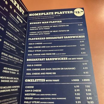 Home Plate - Menu - Breakfast & Brunch Near Me - Olean, New York