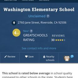 Washington Elementary School