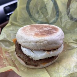 McDonald's - Sausage Egg McMuffin Meal $5.50