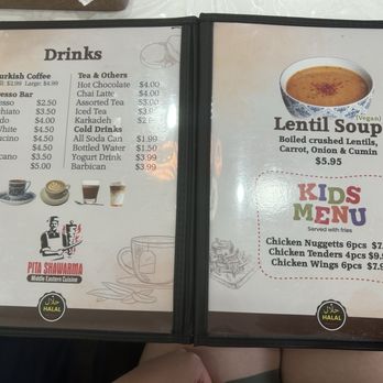 Pita Shawarma - Menu - Salad Near Me - Plano, Texas