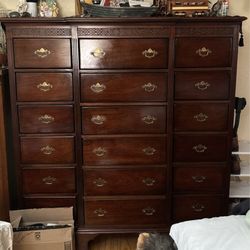 Lewis Auction - 18 drawer chest of drawers obtained from Lewis Auctions