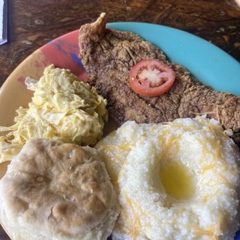 The Breakfast Klub - Catfish plate - Breakfast & Brunch Near Me - Houston, Texas