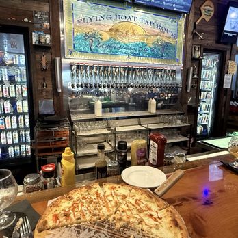 Flying Boat Tap Room - Bar front area with great view and awesome local beer on draft - Pizza Near Me - Ocala, Florida