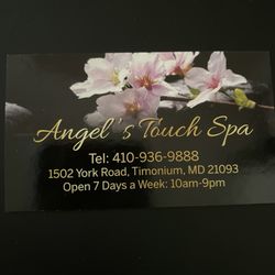 Angel's Touch Spa - Business card