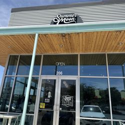 Summermoon Coffee Bar - View from the front entrance